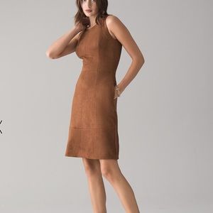 Tan/brown suede dress